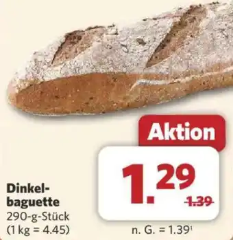 Combi Dinkelbaguette Angebot