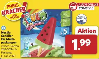 Combi Nestle Schöller Eis Multipackungen Angebot