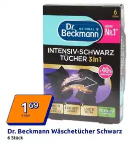 Action Dr. beckmann intensiv-schwarz tücher 3in1 Angebot