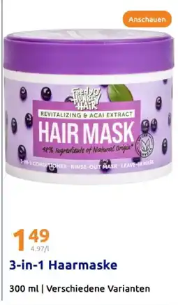 Action Feed your hair 3-in-1 hair mask Angebot