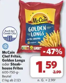 Combi McCain Chef Frites, Golden Longs oder Steakhouse Frites Angebot