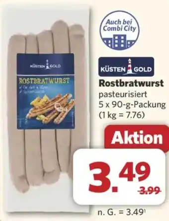 Combi KÜSTEN GOLD Rostbratwurst Angebot