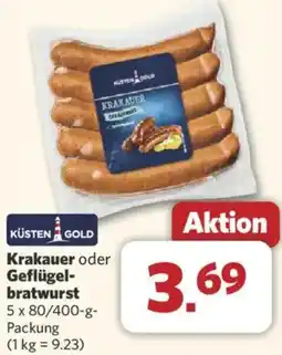 Combi KÜSTEN GOLD Krakauer oder Geflügelbratwurst Angebot