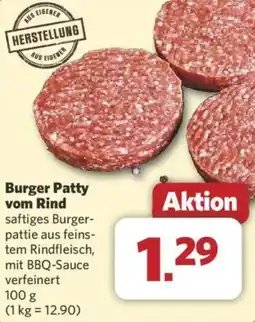 Combi Burger Patty vom Rind Angebot