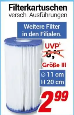 CENTERSHOP Filterkartuschen Angebot