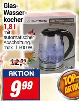 CENTERSHOP Glas- Wasser- kocher GOURMETTmaxx Angebot