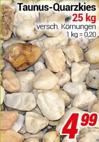 CENTERSHOP Taunus-Quarzkies Angebot
