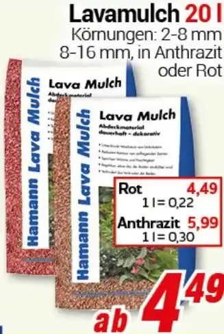 CENTERSHOP Lavamulch Angebot