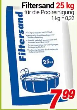 CENTERSHOP Filtersand Angebot
