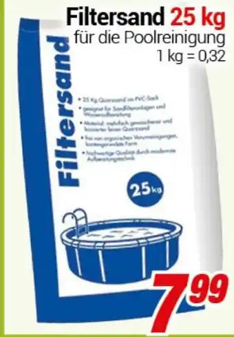 CENTERSHOP Filtersand Angebot