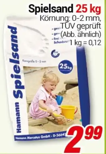 CENTERSHOP Spielsand Angebot