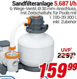 CENTERSHOP Bestway Sandfilteranlage 5.687 l/h Angebot