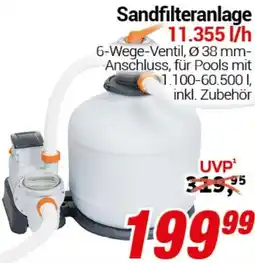 CENTERSHOP Sandfilteranlage 11.355l/h Angebot