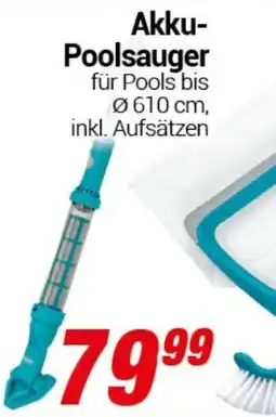 CENTERSHOP Akku- Poolsauger Bestway Angebot