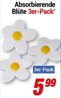 CENTERSHOP Absorbierende Blüte 3er-Pack Angebot