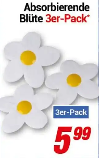 CENTERSHOP Absorbierende Blüte 3er-Pack Angebot
