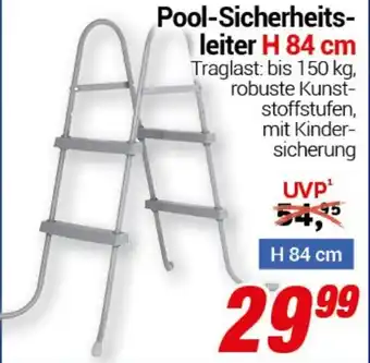 CENTERSHOP Bestway Pool-Sicherheits- leiter H 84 cm Angebot