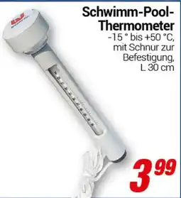 CENTERSHOP Schwimm-Pool- Thermometer Angebot