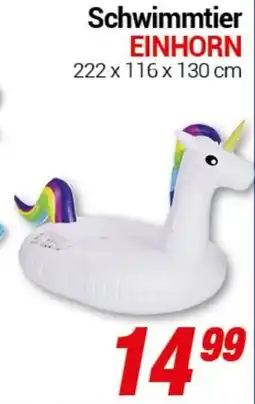 CENTERSHOP Schwimmtier EINHORN Angebot