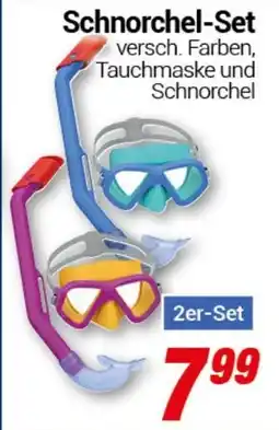 CENTERSHOP Schnorchel-Set Angebot