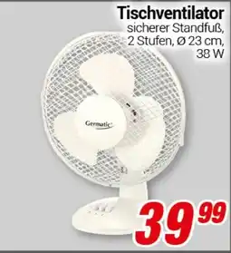 CENTERSHOP Tischventilator Angebot