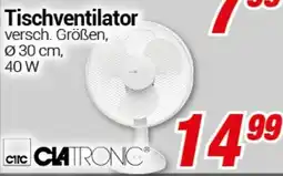 CENTERSHOP CLATRONIC Tischventilator Angebot