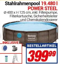 CENTERSHOP Stahlrahmenpool Bestway POWER STEEL Angebot