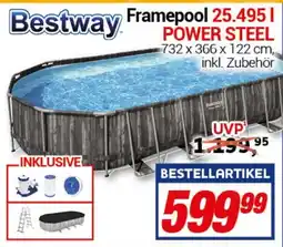 CENTERSHOP Bestway Framepool POWER STEEL Angebot