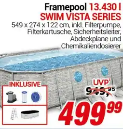 CENTERSHOP Bestway Framepool SWIM VISTA SERIES Angebot