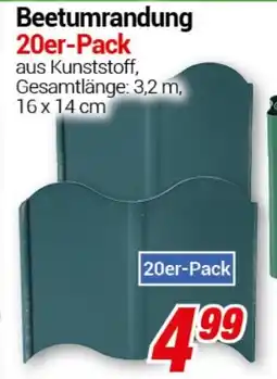 CENTERSHOP Beetumrandung 20er-Pack Angebot