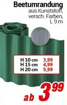 CENTERSHOP Beetumrandung Angebot