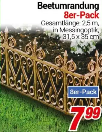 CENTERSHOP Beetumrandung 8er pack Angebot