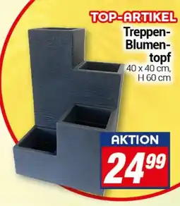 CENTERSHOP Treppen- Blumen- topf Angebot