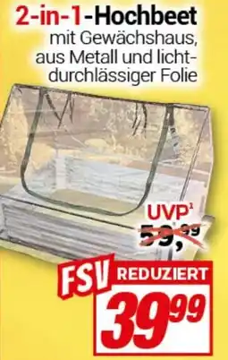 CENTERSHOP 2-in-1-Hochbeet Angebot