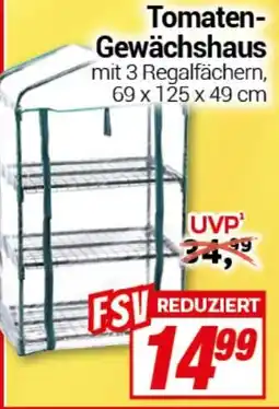 CENTERSHOP Tomaten- Gewächshaus Angebot