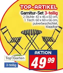 CENTERSHOP Garnitur-Set 3-teilig Top Garten Angebot