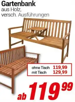 CENTERSHOP Gartenbank Angebot