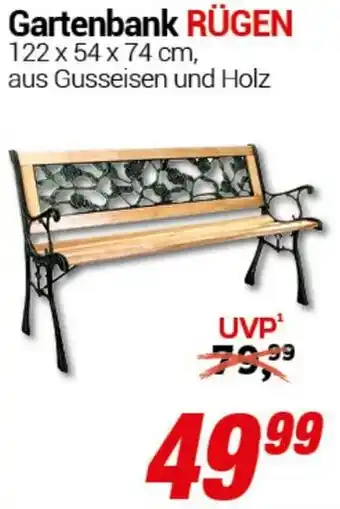 CENTERSHOP Gartenbank RÜGEN Angebot