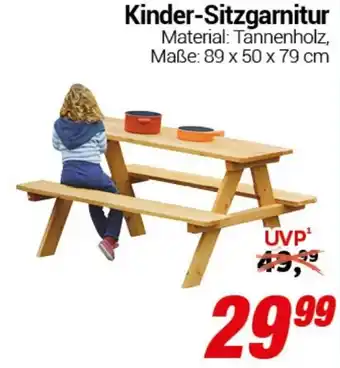 CENTERSHOP Kinder-Sitzgarnitur Angebot