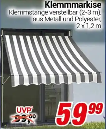 CENTERSHOP Klemmmarkise Angebot