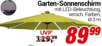CENTERSHOP Garten-Sonnenschirm Angebot