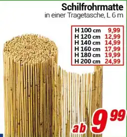 CENTERSHOP Schilfrohrmatte Angebot
