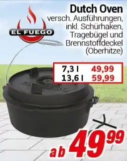 CENTERSHOP Dutch Oven EL FUEGO Angebot