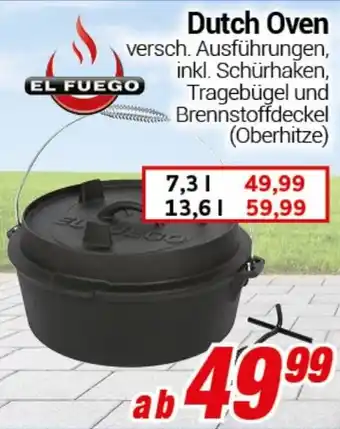 CENTERSHOP Dutch Oven EL FUEGO Angebot