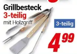 CENTERSHOP Grillbesteck 3-teilig Angebot