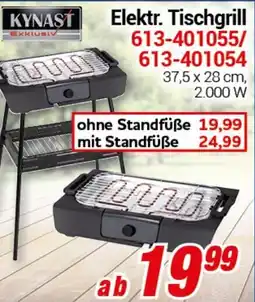 CENTERSHOP KYNAST Elektr. Tischgrill Angebot