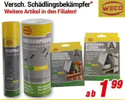 CENTERSHOP WECO Versch. Schädlingsbekämpfer Angebot