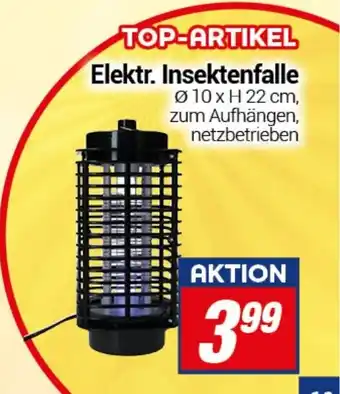 CENTERSHOP Elektr. Insektenfalle Angebot