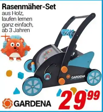 CENTERSHOP GARDENA Rasenmäher-Set Angebot