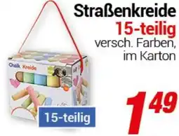 CENTERSHOP Straßenkreide 15-teilig Angebot